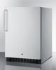 Outdoor Refrigerator , With Lock, Digital Thermostat, Towel Bar Handle, And Stainless Steel Wrapped Exterior - SPR627OSCSSTB Summit