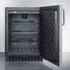 Outdoor Refrigerator , With Lock, Digital Thermostat, Towel Bar Handle, And Stainless Steel Wrapped Exterior - SPR627OSCSSTB Summit