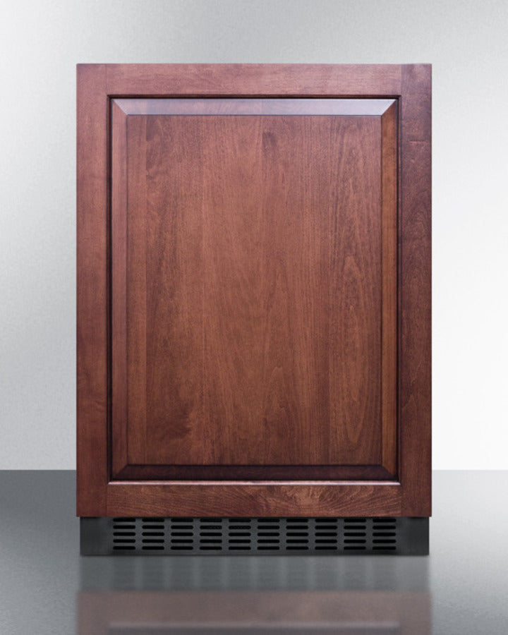 Outdoor Refrigerator , With Digital Thermostat, Panel-Ready Door, And Black Cabinet - SPR627OSIF Summit