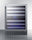 Dual Zone Built-In Wine Cellar With Seamless Ss Trimmed Glass Door, Full Extension Shelves, Digital Thermostat, And Stainless Steel Cabinet - SWC532BLBISTCSS Summit