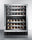 Dual Zone Built-In Wine Cellar With Digital Thermostat, Stainless Steel Trimmed Shelves, And Stainless Steel Wrapped Cabinet - SWC530BLBISTCSS Summit