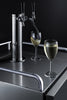 Built-In Commercially Approved Dual Tap Wine Kegerator In Stainless Steel - SBC682WKDTWIN Summit