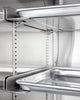 Commercial Outdoor Mini Reach-In Beverage Center With Glass Door, Stainless Steel Cabinet, And Dolly - SCR611GLOSRI Summit Commercial