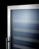 Upright Dual Zone Wine Cellar With Glass Door, Digital Thermostat, And Black Cabinet - SWC1966B Summit