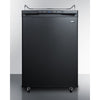 Freestanding  Beer Dispenser In Black, Auto Defrost With Digital Thermostat - SBC635MNK Summit