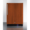 Frost-Free Outdoor Freezer  With Panel-Ready Door, Black Cabinet, Digital Thermostat, And LED Lighting - SPFF51OSIF Summit