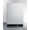 Frost-Free Outdoor Freezer In Complete Stainless Steel, With Digital Thermostat, LED Lighting, And Lock - SPFF51OSCSSIM Summit