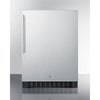 Outdoor Refrigerator , With Lock, Digital Thermostat, Stainless Steel Wrapped Door, And Thin Handle - SPR627OSSSHV Summit