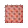 Master Mark Plastics 22509 12 x 12 in. Armadillo Red Clay Polypropylene Interlocking Multi Purpose Floor Tile- Pack of 9