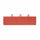 Powerhouse 12 in. Armadillo Tile Red Clay Polypropylene Interlocking Bevels  Pack of 4