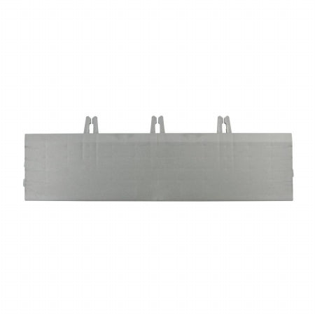 Master Mark Plastics 23104 12 in. Armadillo Tile Polished Chrome Polypropylene Interlocking Bevels- Pack of 4
