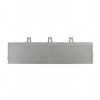 Powerhouse 12 in. Armadillo Tile Polished Chrome Polypropylene Interlocking Bevels  Pack of 4