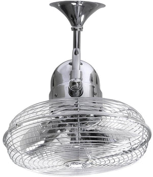 Matthews Fan KC-CR Kaye Wall Fan - Polished Chrome