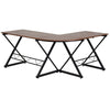 Teakwood Laminate L-Shape Computer Desk with Pull-Out Keyboard Tray - Flash Furniture
