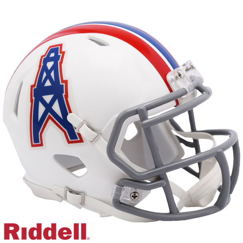 Houston Oilers Helmet Riddell Replica Mini Speed Style 1975-1980 T/B - Riddell