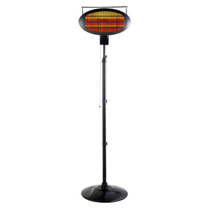 Optimus  Garage-Outdoor Floor Standing Infrared Patio Heater with Remote