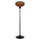 Optimus  Garage-Outdoor Floor Standing Infrared Patio Heater with Remote