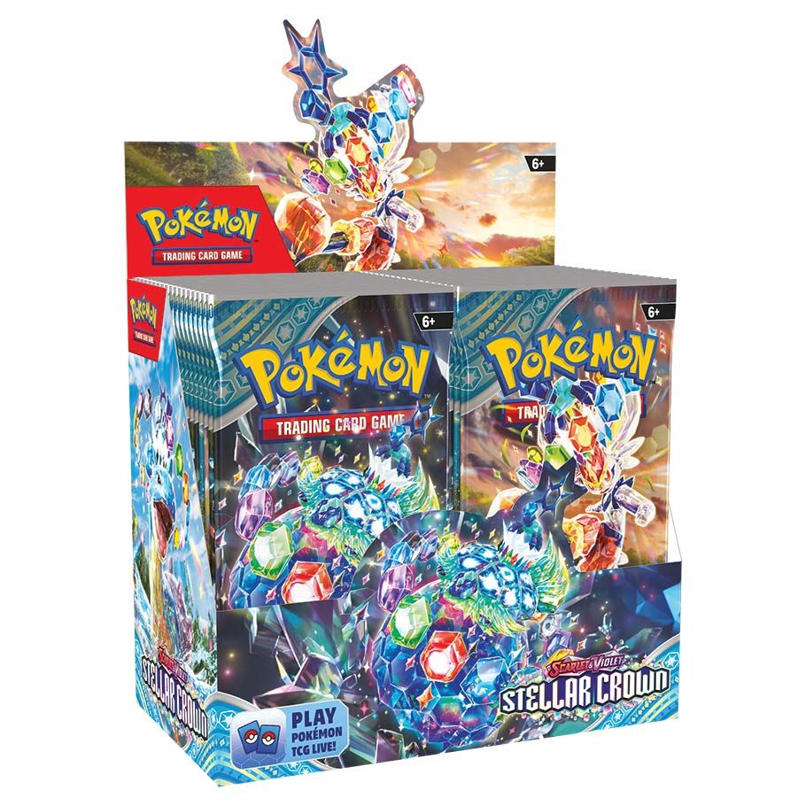 Pokémon TCG Scarlet & Violet 7: Stellar Crown: Booster Box