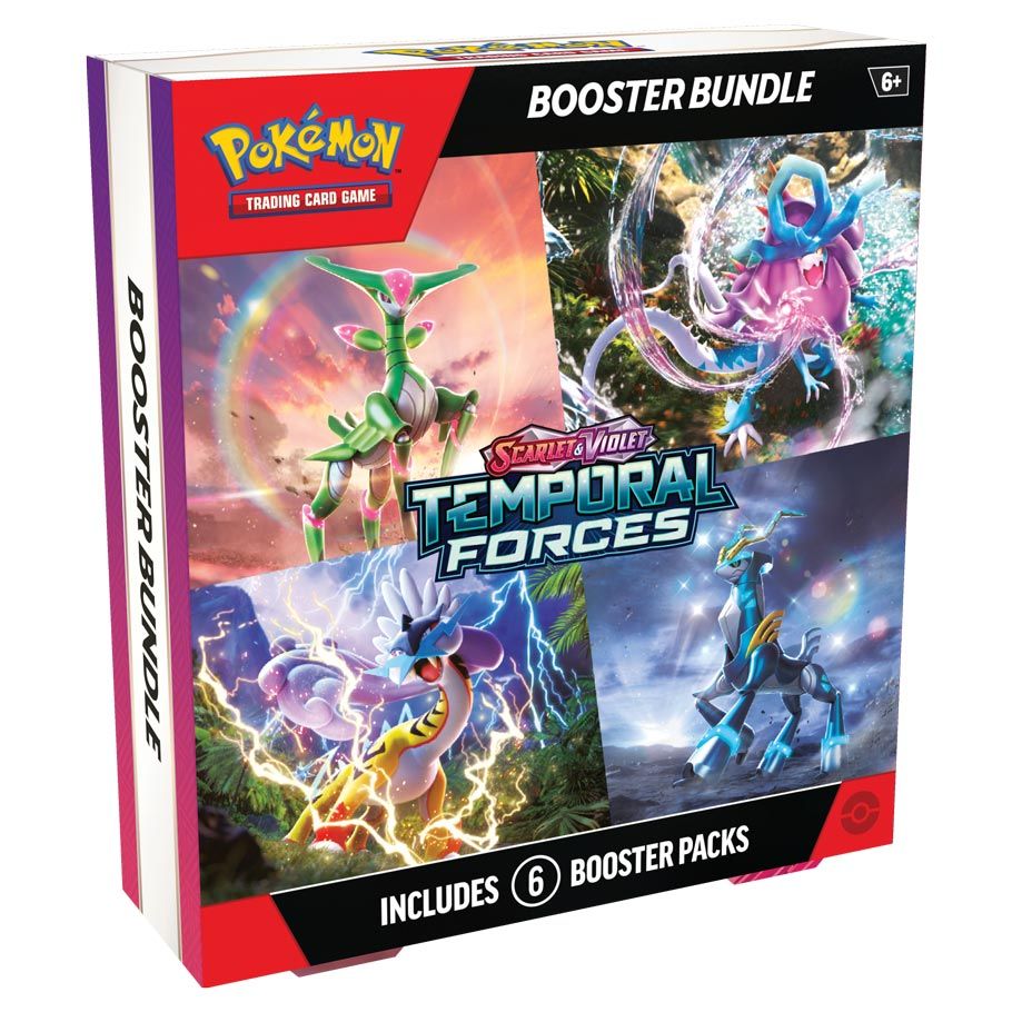 Pokémon TCG: Scarlet & Violet 5: Temporal Forces: Booster Bundle