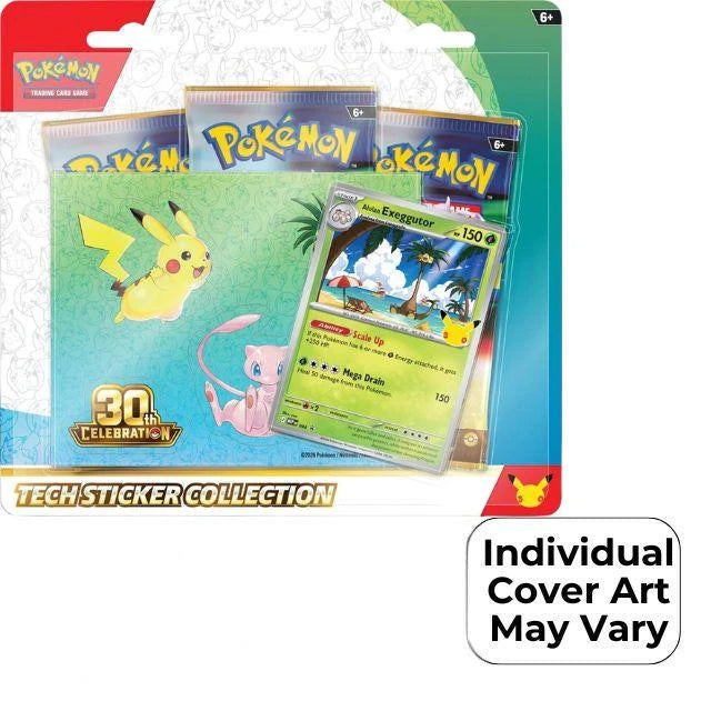 Pokemon TCG: 30Th Celebration Tech Sticker Collection