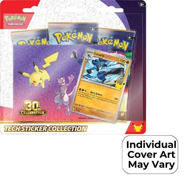 Pokemon TCG: 30Th Celebration Tech Sticker Collection