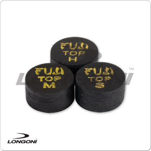 Longoni QTLFB Fuji Black Cue Tip - Single Pool Cues