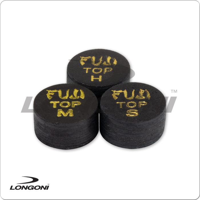 Longoni QTLFB Fuji Black Cue Tip - Single Pool Cues