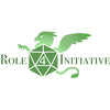 Role 4 Initiative Llc -   8Ct Dice Set: 18Mm D6: Opaque Black With Red