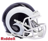Los Angeles Rams Helmet Riddell Replica Mini Speed Style 2017-2019 T/B - Riddell