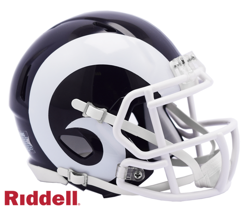 Los Angeles Rams Helmet Riddell Replica Mini Speed Style 2017-2019 T/B - Riddell