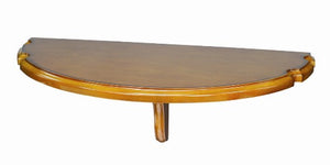 Trato 13 in. H x 36 in. W x 18 in. D Wood Wall Pub Table - Chestnut