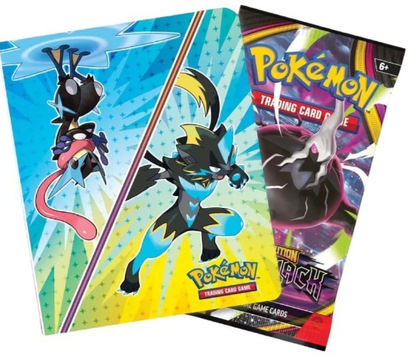 Pokemon TCG: Mini Portfolio 2026 + Pitch Black Booster Pack