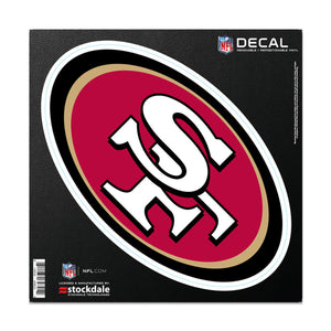 San Francisco 49ers Decal 6x6 All Surface Logo - WinCraft