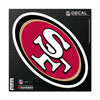 San Francisco 49ers Decal 6x6 All Surface Logo - WinCraft