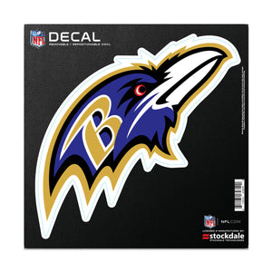 Baltimore Ravens Decal 6x6 All Surface Logo - WinCraft