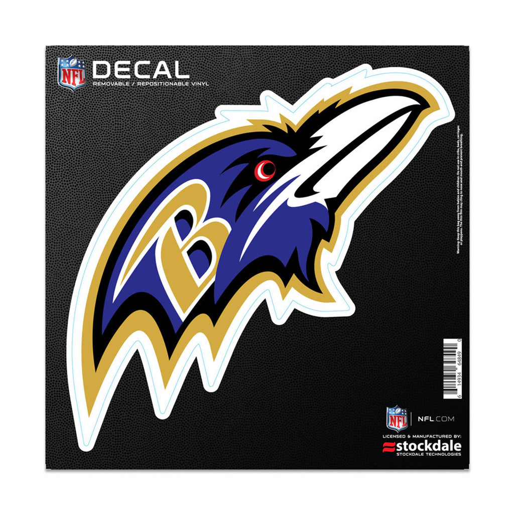 Baltimore Ravens Decal 6x6 All Surface Logo - WinCraft