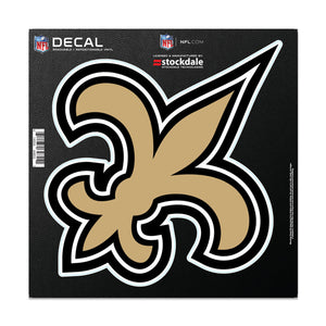 New Orleans Saints Decal 6x6 All Surface Logo - WinCraft