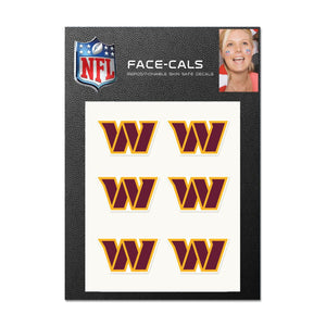 Washington Commanders Tattoos Face Cals - WinCraft