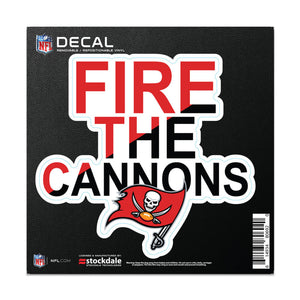 Tampa Bay Buccaneers Decal 6x6 All Surface Slogan - WinCraft