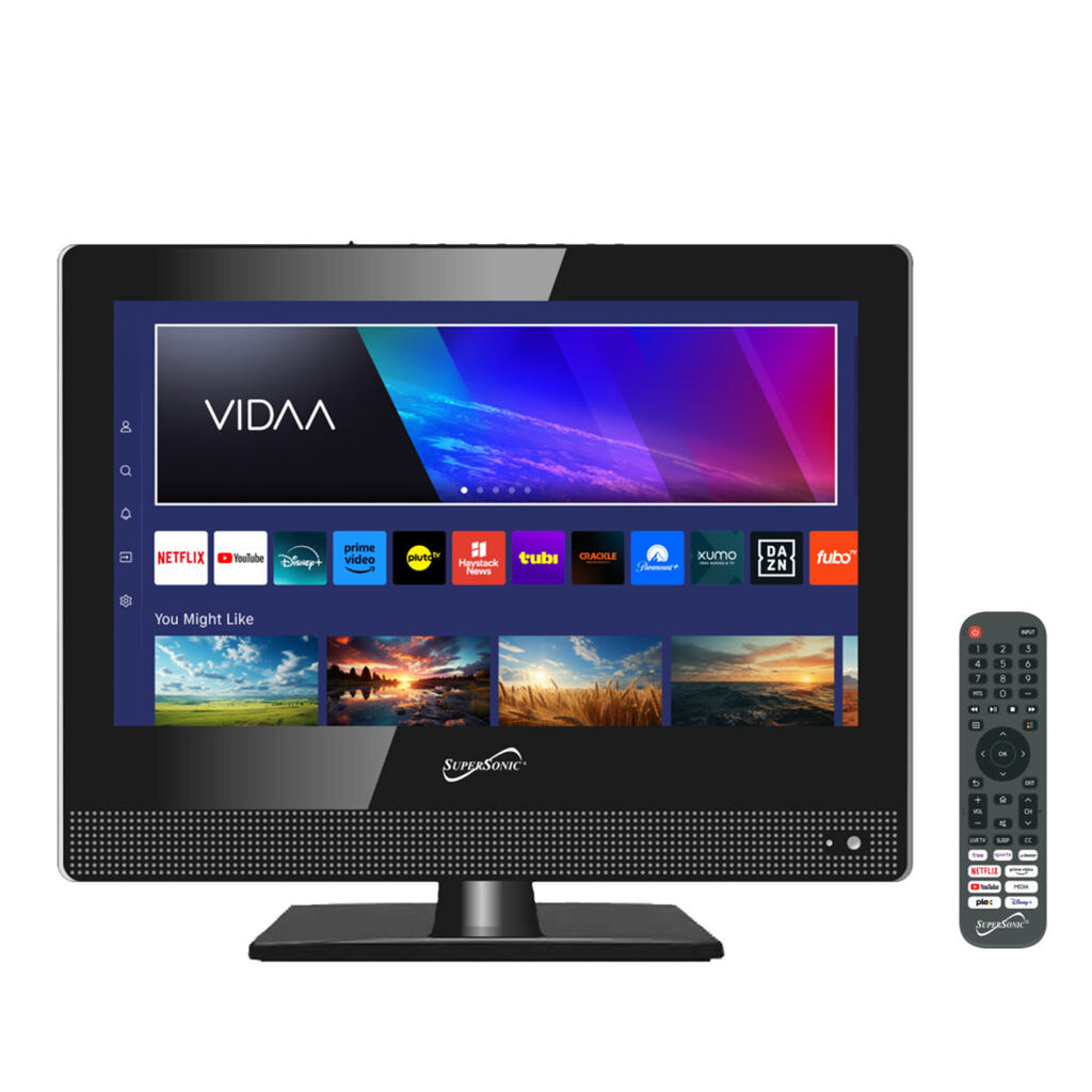 Supersonic SuperSonic 15 Inch Widescreen LED HDMI Smart TV in Black