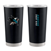San Jose Sharks Travel Tumbler 20oz Stainless Steel - Special Order - Logo Brands