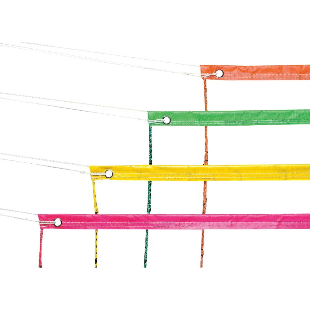 Champion 003544 Vinyl High Visibility Volleyball Net- 2.5 Mm- 30 Ft x 3 Ft x 4 In- Fluorescent Green