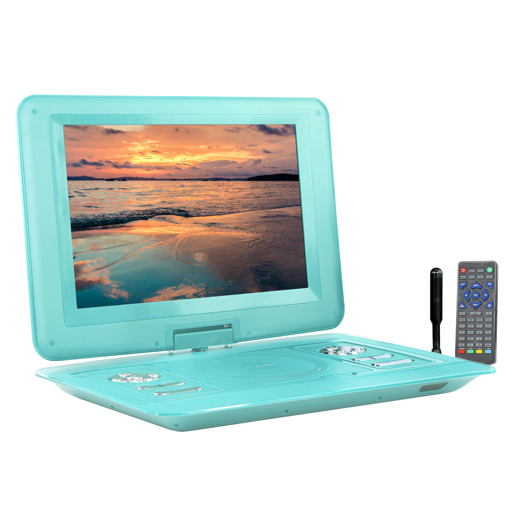 Trexonic  15.4 Inch Portable TV+ DVD Player with Swivel TFT-LCD Screen and USB,SD,AV,HDMI Inputs