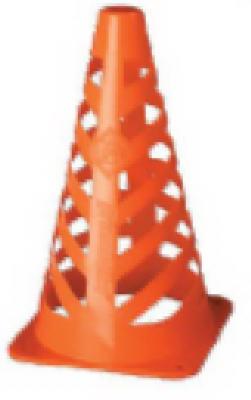 Franklin Sports 3130S1 10 in. Flexible Marker Cones With High Visibility Color- 4 Pack