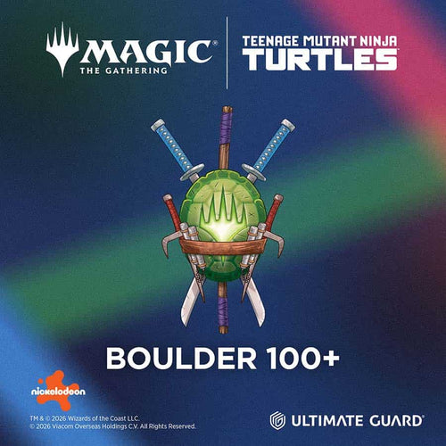 Ultimate Guard: Magic The Gathering: Tmt Teenage Mutant Ninja Turtles: Rte Boulder 100+ Turtle Lair