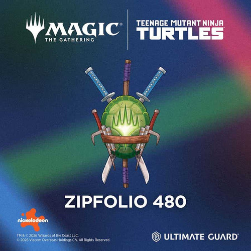 Ultimate Guard: Magic The Gathering: Tmt Teenage Mutant Ninja Turtles: Zipfolio 480 Xenoskin Pizza Box