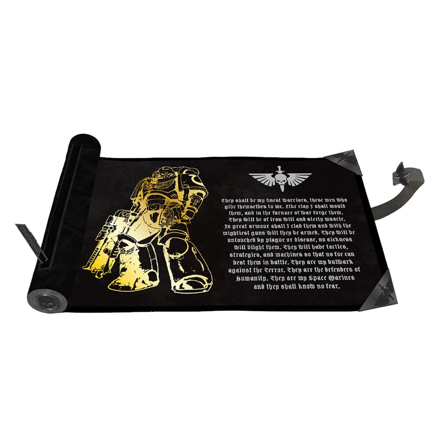 Ultra Pro: Warhammer 40000: Space Marines: Adeptus Astartes Premium Foil Dice Scroll