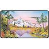 Ultra Pro: Bob Ross Mighty Mountain Lake: Black-Stitched Playmat