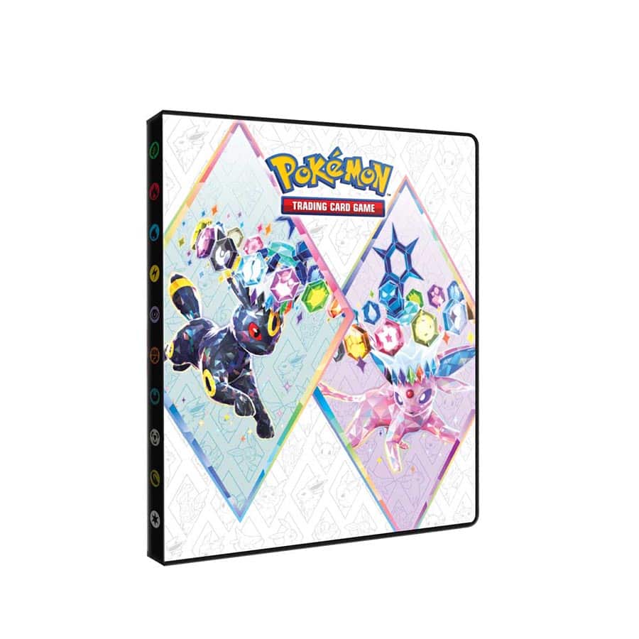 Ultra Pro: Pokemon Portfolio: Scarlet And Violet: Set 8.5 Prismatic Evolutions (4-Pocket) Pre-Order