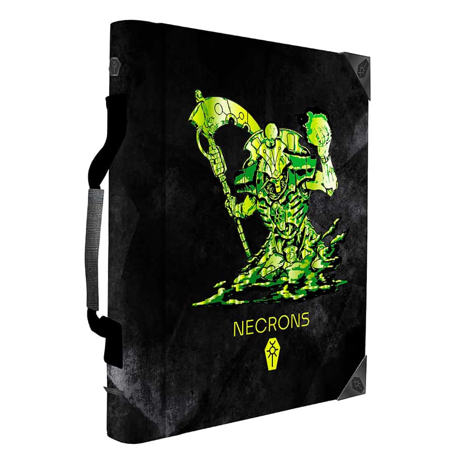 Ultra Pro: Warhammer 40000: Necron Codex Aligned: Debossed And Printed Codex Book Folio